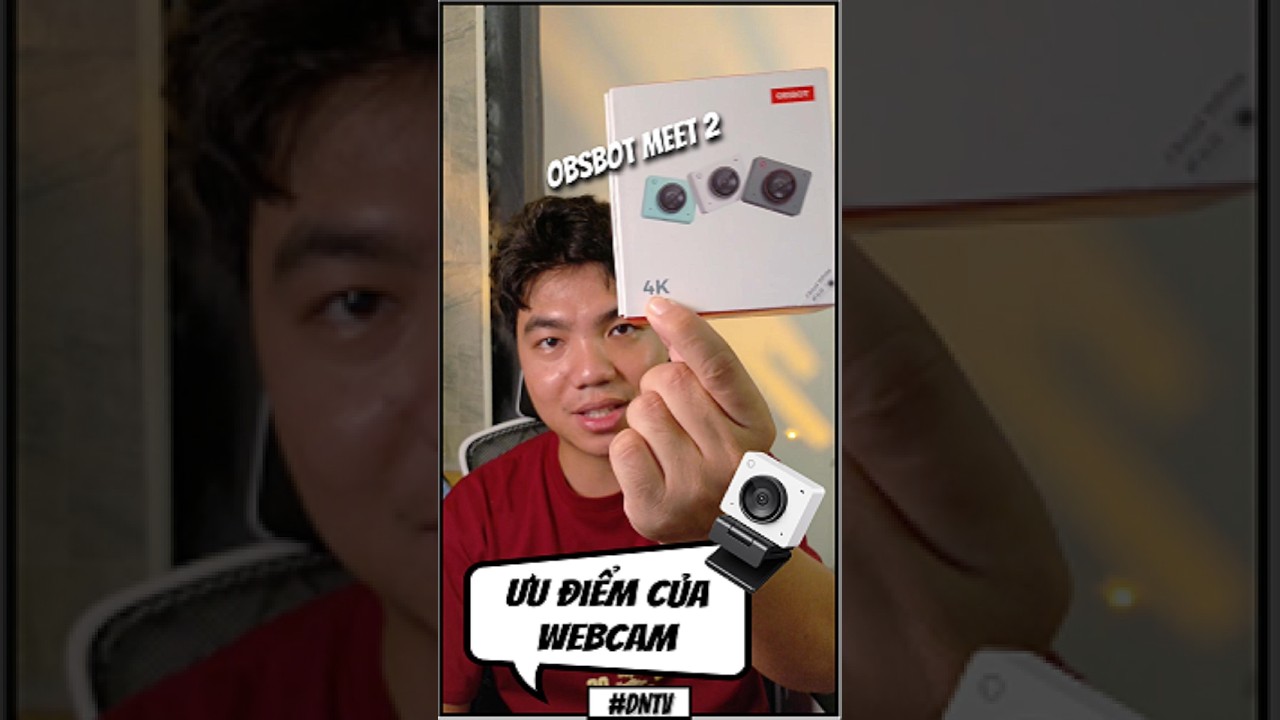 OBSBOT Tiny 2: Khi AI biến Webcam thành trợ lý quay phim chuyên nghiệp